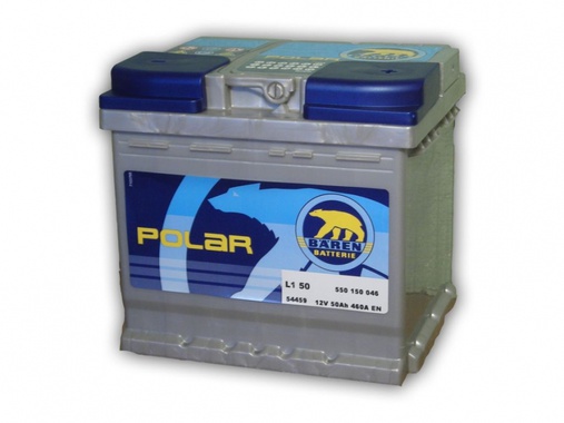 Акумулатор, BAREN Polar L1, 50Ah, 460A(EN)