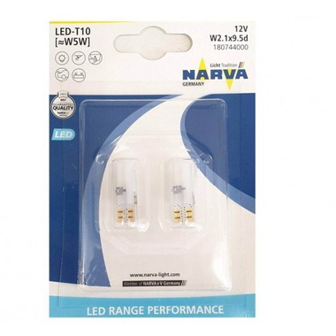Автолампи NARVA, W5W LED white Narva