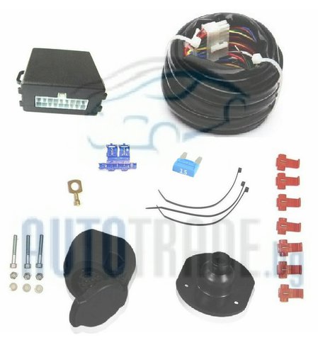 Инсталация за теглич с електронен модул, 13PIN, Lights Sender 2