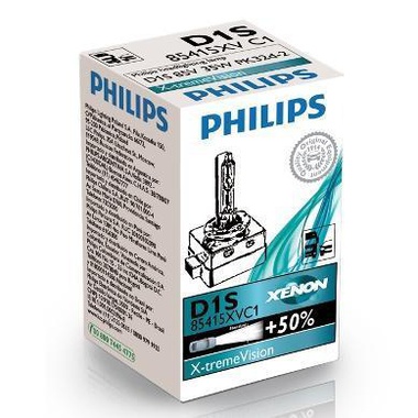 Автолампи, D1S 85V 35W P32D-2, Philips X-tremeVision