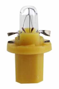 BAX 1,5W BX8,5d YELLOW  12V NARVA