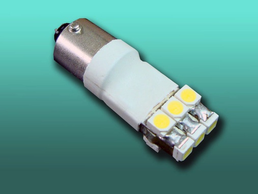Автолампи LED T4W 5000K 12V 0,52W, 1бр