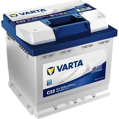 Акумулатор VARTA Blue Dynamic 52Ah, 470(EN)