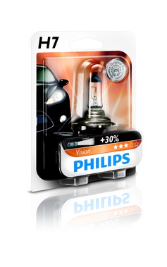 Автолампи, H7 12V 55W PX26d Vision - 1бр/блистер