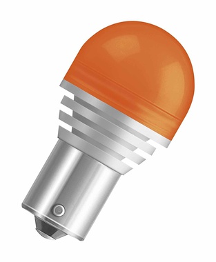 Автолампи LED PY21W, 12V 4W BA15s, Amber, 1бр/бл.