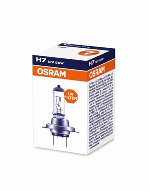 Автолампи, H7 12V 55W PX26d OSRAM Classic