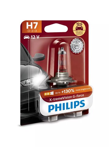 Автолампи, H7 12V 55W PX26d X-tremeVision G-force - 1бр/блистер