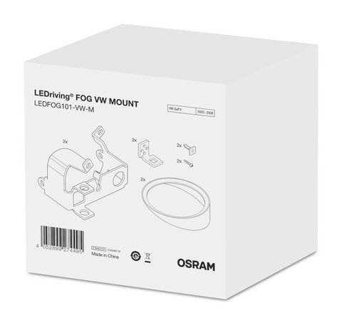 Монтажен к-т Дневни светлини Osram LEDriving FOG - VW Golf