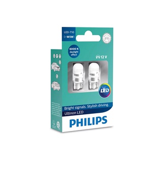 Автолампи T10 LED WHITE 11961 ULW 12V           X2