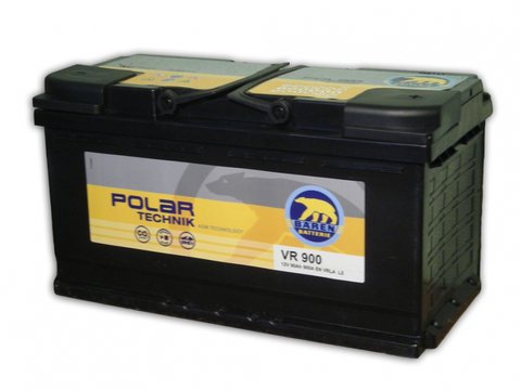 Акумулатор, POLAR TECHNIK AGM VR 900, L5 90Ah, 900