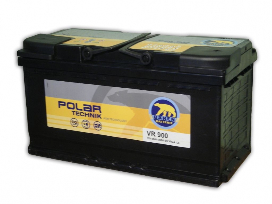 Акумулатор, POLAR TECHNIK AGM VR 900, L5 90Ah, 900