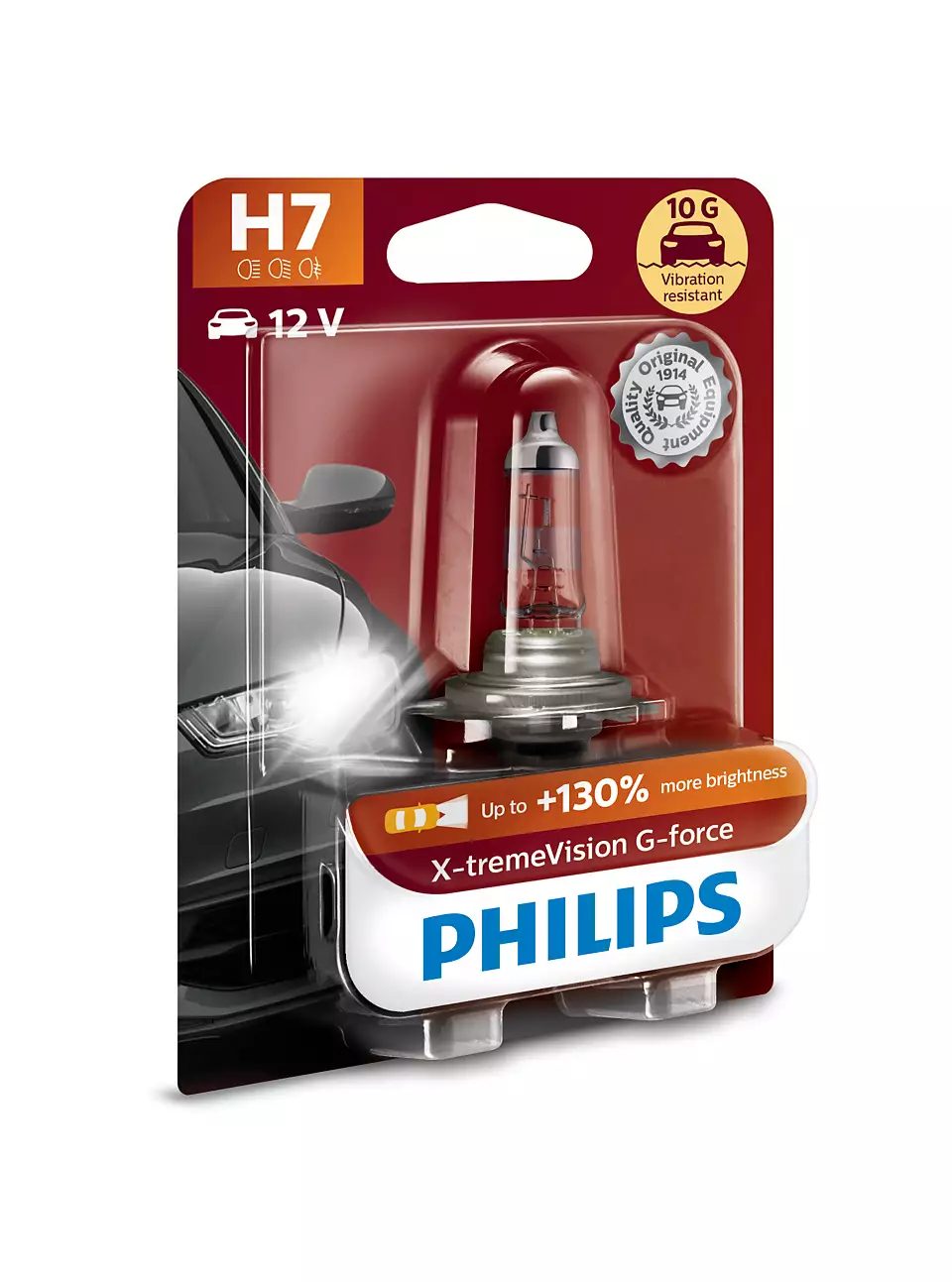 Автолампи, H7 12V 55W PX26d X-tremeVision G-force - 1бр/блистер