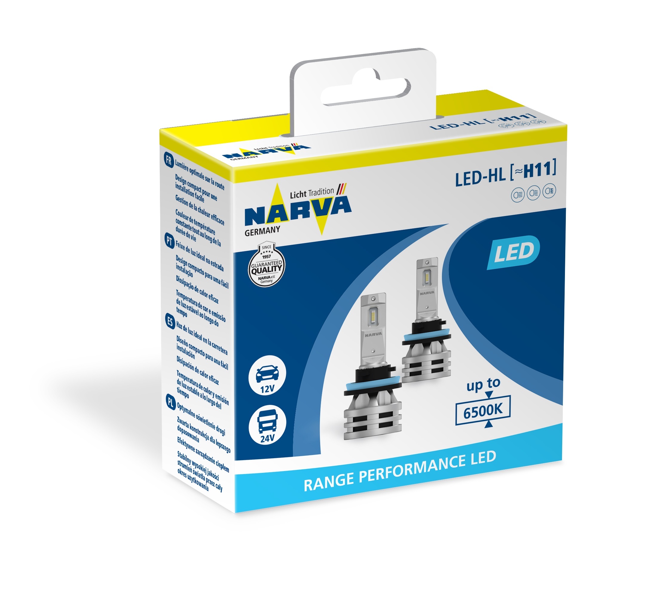 Автолампи NARVA, LED H11 RPL2